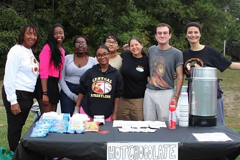 POC Student Union and GSA among the many clubs represented at Eagles Take Flight. 